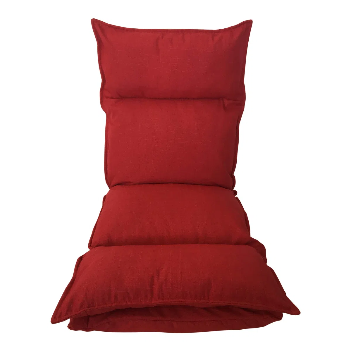 Rebecca Mobili Seduta Futon, Poltrona Yoga, Poliestere Metallo, Riposo Salotto Veranda - Misure 70 x 56 x 70 cm (HxLxP) - Art. RE6199