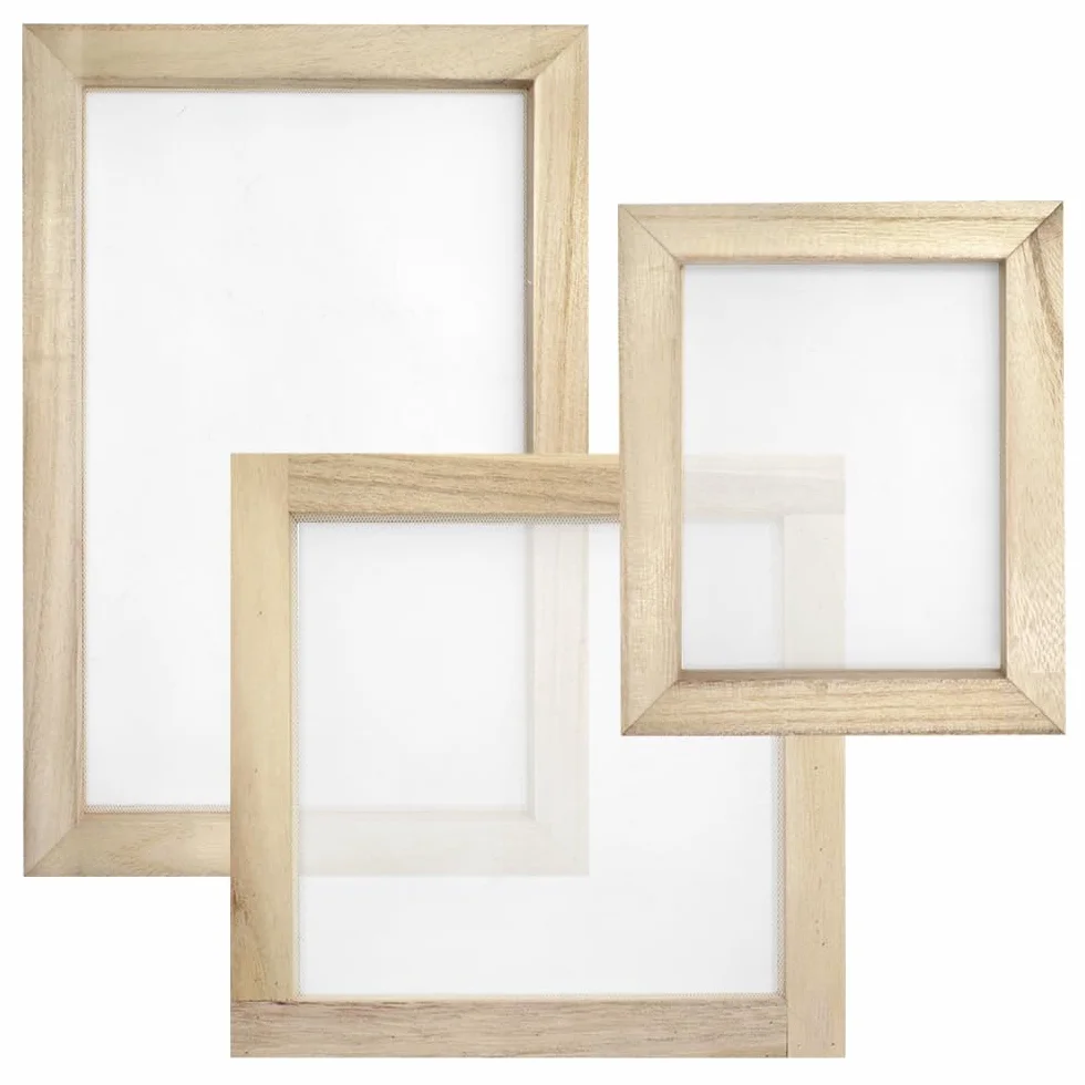 3 Pezzi Cornice per Fare la Carta Telaio Carta Riciclata con Rete Telaio Serigrafia per Fabbricazione della Carta Fatta a Mano Serigrafia Progetti Artistici