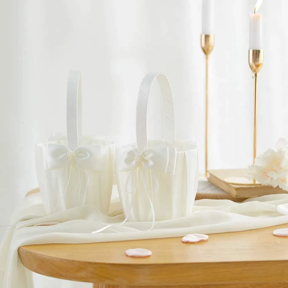 2 cestini per fiori per matrimonio, con , per feste