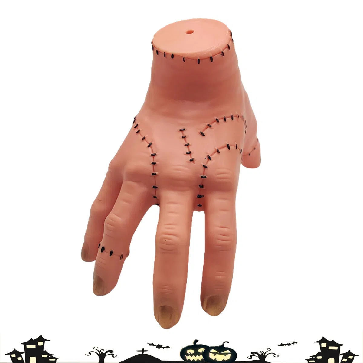 Mano di mercoledì Addams, Mano Finta Realistica, Addams Mano, Mano di mercoledì Latex, per Decorazione e Cosplay, Carnevale Party e Halloween