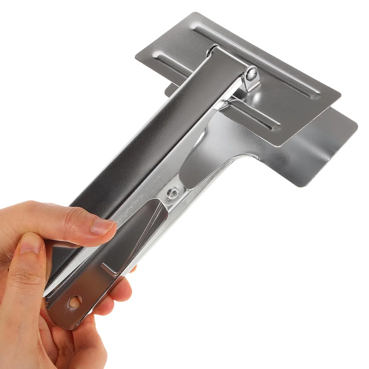 Clip per Cucito in Acciaio Inossidabile Argento, Pratica Pinza per Stoffa, per Quilting e Cucito, Mantiene Tessuto Intatto