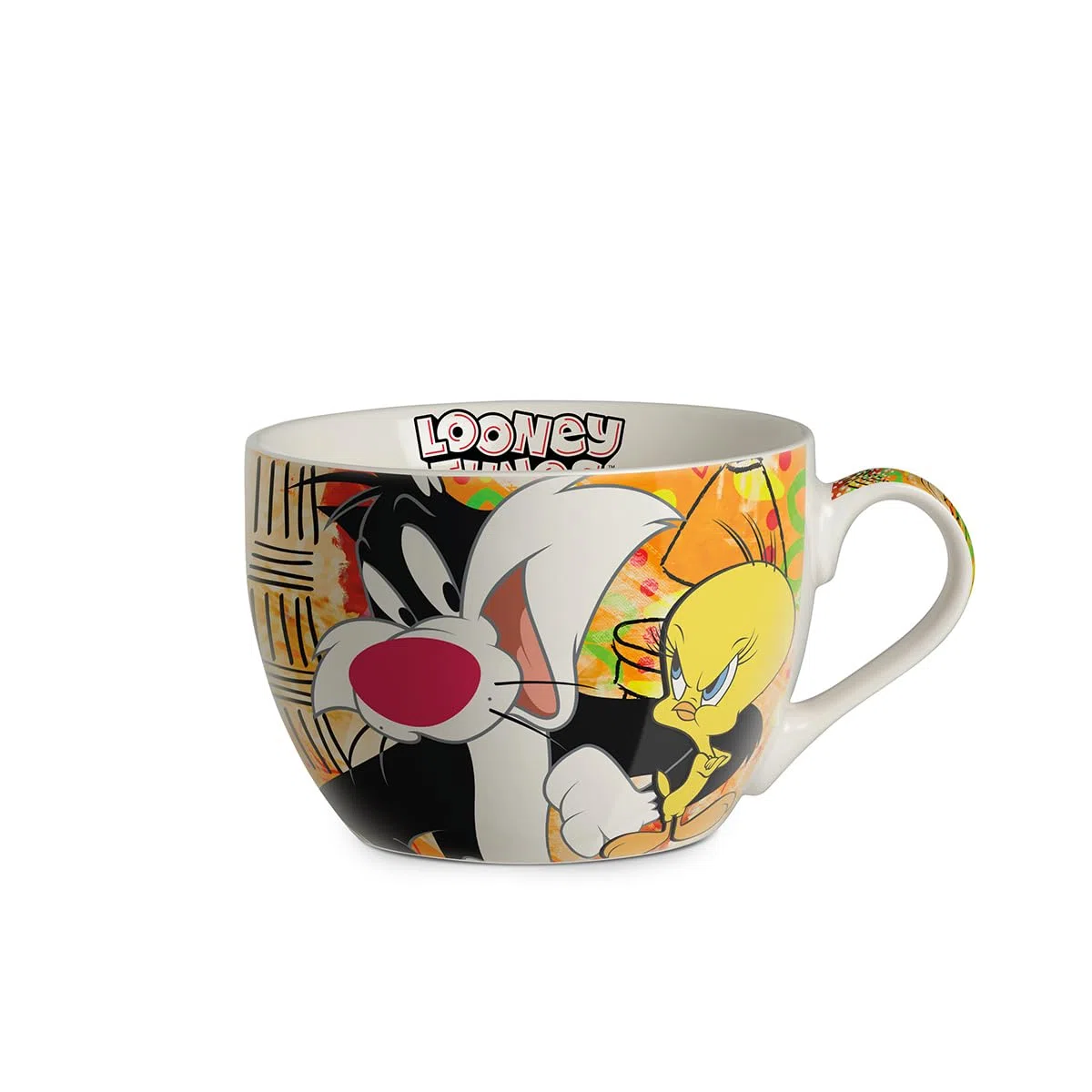 Egan Tazza Collezione Warner Bros Looney Tunes. Tazza da Colazione di Titti&Silvestro in New Bone China e capienza 480 ml. La referenza è: 116002.