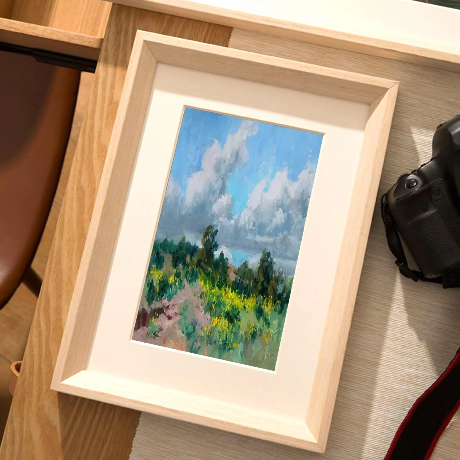 Supporti per cornici, 20 pezzi, 5 misure, per foto bianche, per esporre immagini, opere d'arte e dipinti