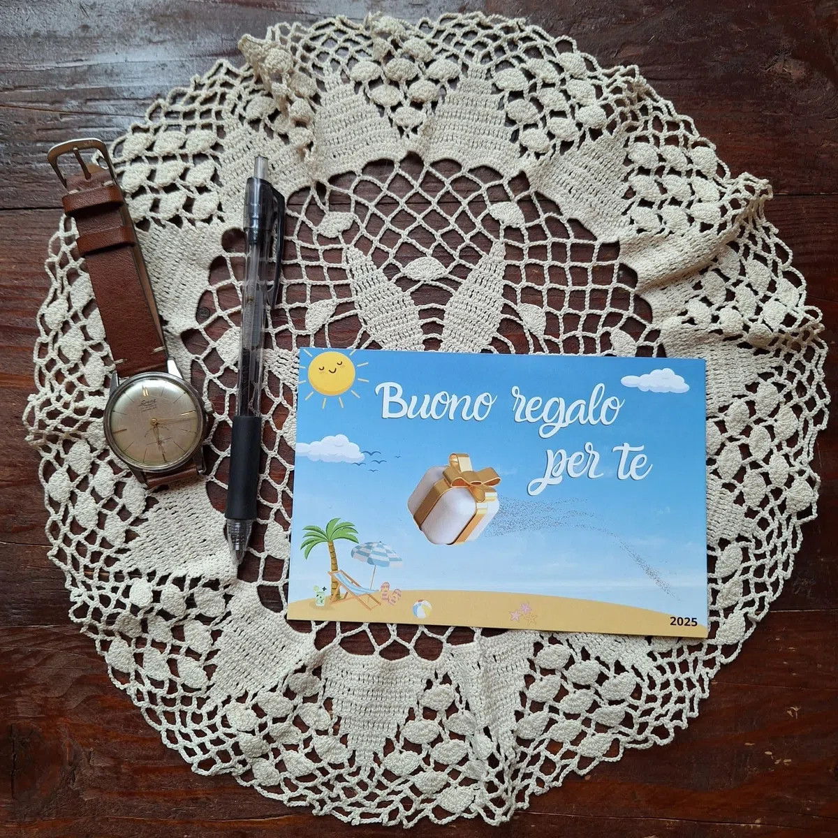 50 Buoni regalo coupon voucher idea originale da compilare per negozi di ogni tipologia formato cm 15x10,5 in cartoncino plastificato gift card SUMMER