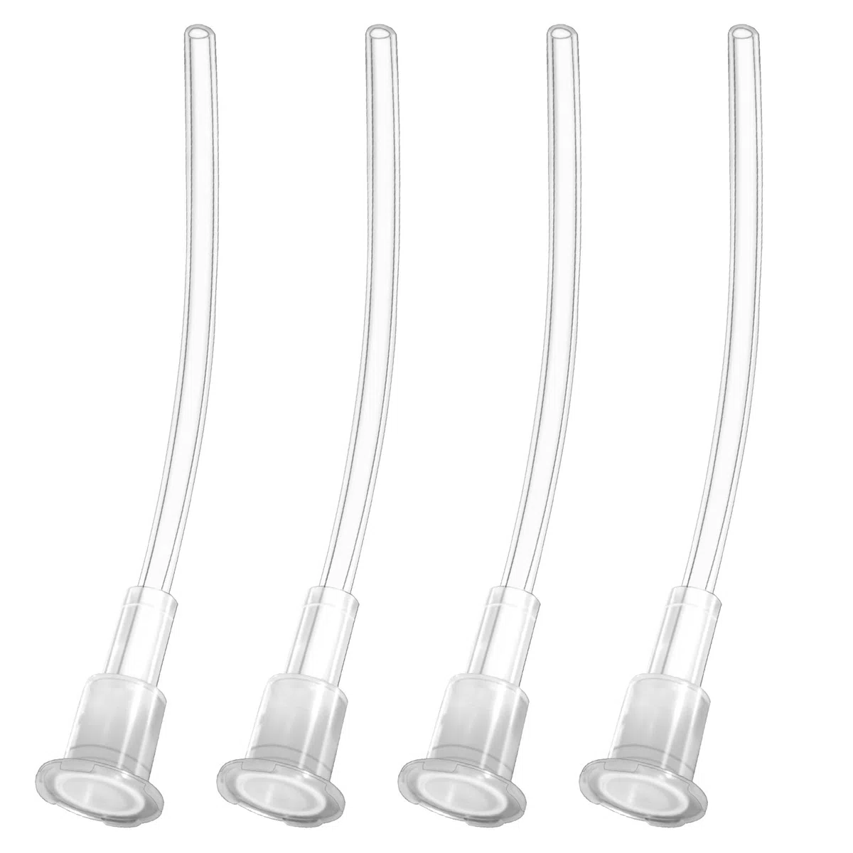 YARRAMATE 4Pcs Sostituzione della cannuccia di spruzzo per la bottiglia dell'irroratore dell'olio cucina, tubi di sostituzione dell'erogatore di 4.72in/12cm per di vetro d'oliva di cottura 16oz/470ml