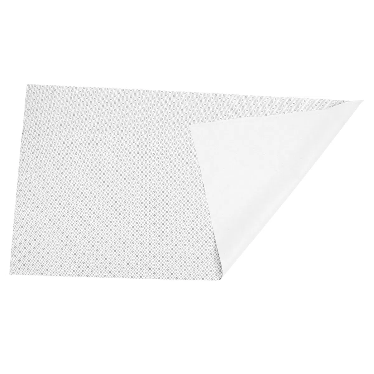 Didiseaon Materiale Antiscivolo per Sottotappeto Non Tessuto Bianco Design Semplice e Lavorazione Fine per Cuscini Divano e Cucce per Cani
