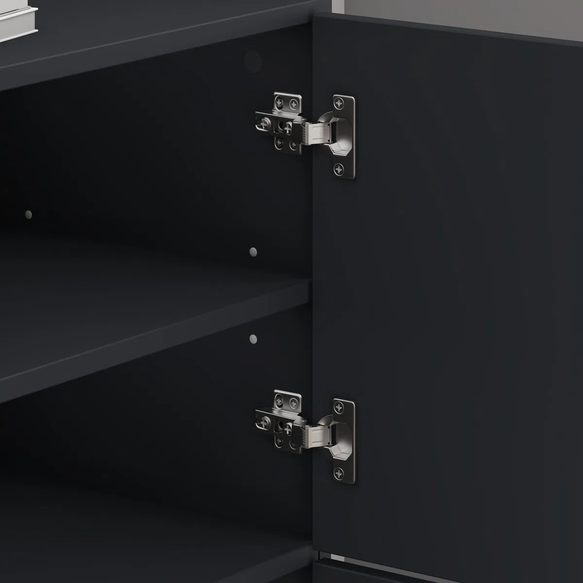 Mai & Mai Scarpiera Portascarpe 45x36x120cm, Porta Scarpe Armadio Scaffale Portascarpe 3 Ante + 6 Scomparti per Ingresso Soggiorno, Camera da Letto Schuhschrank02, Antracite opaco