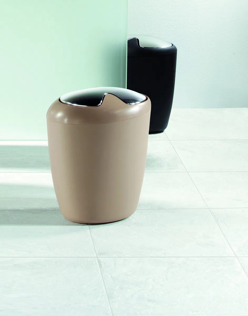 Spirella Bicchiere in Ceramica Grigio Etna