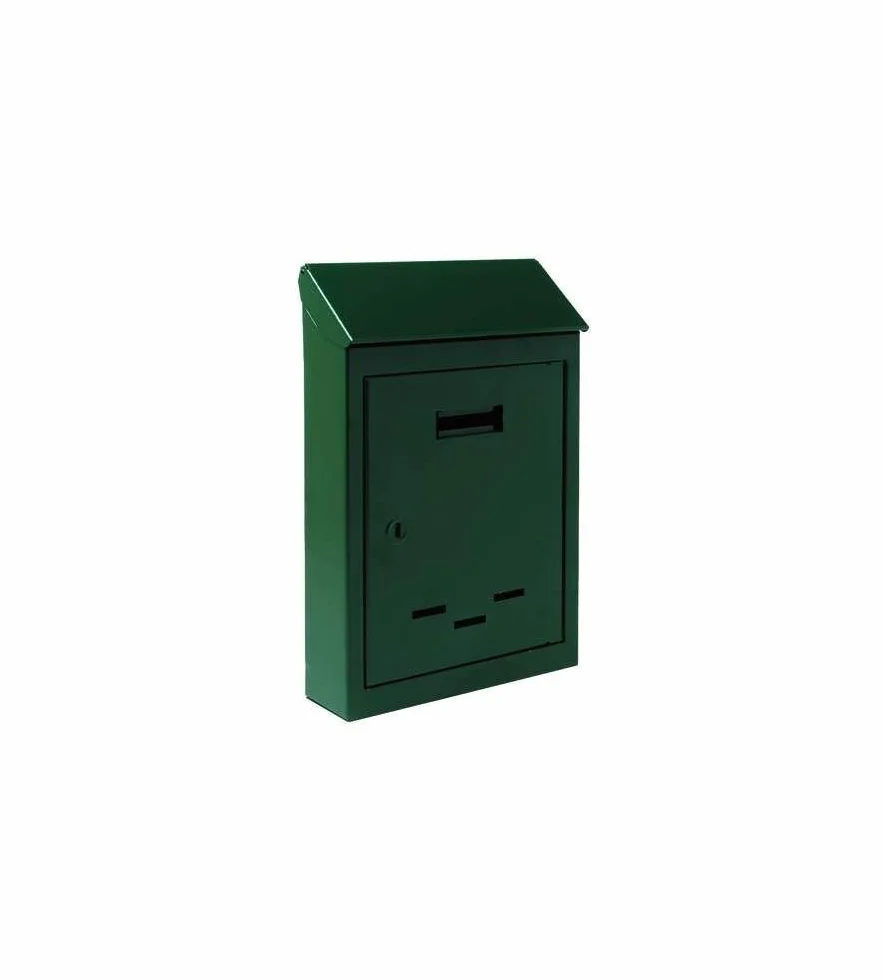 Vigor Cassetta per Lettere Lamiera Nr. 3, Grigio, 20 x 6 x 30 cm